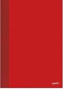 Anteckningsbok A4 linjerad röd