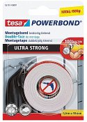 tesa® monteringstape ULTRA STRONG 1,5mx19 (rulle om 1.5 m)