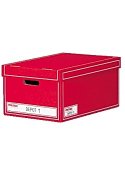 Arkivbox mlock A4 350x255x155mm röd (10)