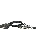 Adapter ATEN KVM-switch DVI-D/USB 0,9m