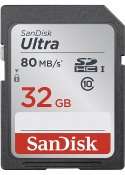 SanDisk Minneskort SDHC 32GB Class10