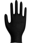 Handske nitril puderfri svart L 200/FP