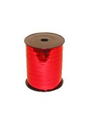 Presentband 10mmx250m röd metallic