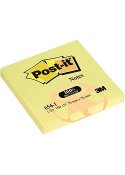 Notes POST-IT recycled gul 76x76mm