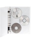 CD-Ficka A4 för 3st skivor