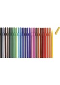 Fiberpenna 24 färger
