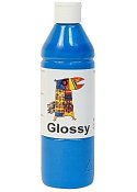 Glansfärg Glossy 500ml klarblå