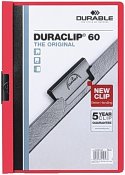 Klämmapp Duraclip 2209 A4 6mm röd