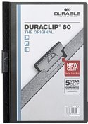 Klämmapp Duraclip 2209 A4 6mm svart