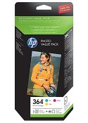 Valuepack HP CH082EE färg + papper