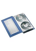 CD/DVD Förvaringsbok för 48 skivor