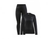 Underställ set CORE dam svart 2XL