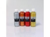 Hobbyfärg metallic 4x250ml