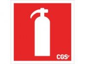 HOUSEGARD Skylt BRANDSLÄCKARE 20x20cm