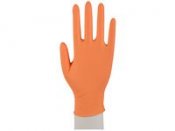 Handske nitril puderfri orange XS 100/FP