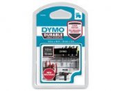 Tape DYMO Durable D1 12mm Vit på Svart