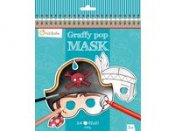 Avenue Mandarine Ansiktsmasker Graffy Pop Sagomotiv 250g