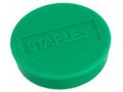 Magnetknappar STAPLES 30mm grön 10/FP