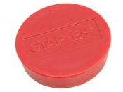 Magnetknappar STAPLES 35mm röd 10/FP