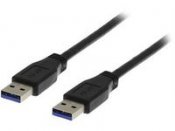 Kabel DELTACO USB 3.0 A-A 1m