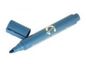 Whiteboardpenna detekterbar SX rund blå