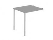 Kopplingsbord 600x800x740 grå/silver