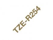 Tape BROTHER Tze-RE54 24mm Guld på Rosa