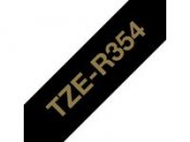 Tape BROTHER Tze-R354 24mm Guld på Svart