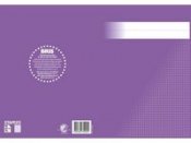 Räknehäfte A4 rutat 5x5mm lila 32 blad