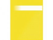 Räknehäfte 17x21cm rutat 5x5mm gul