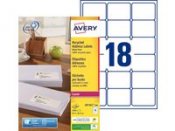 Etikett AVERY RECY 635X466 1800/FP
