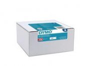 Tape DYMO D1 9mm Svart på Vit 10/FP