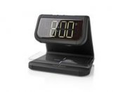 VÃ¤ckarklocka NEDIS QI-Laddare Svart