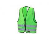 ReflexvÃ¤st dragkedja Barn XS GrÃ¶n