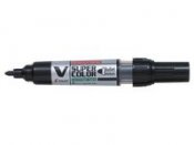 Märkpenna PILOT V Super Color rund svart