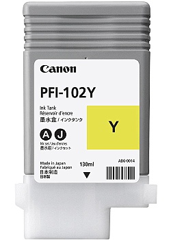 Bläckpatron CANON PFI-102Y gul