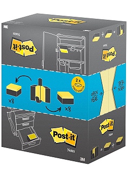 Notes POST-IT Värdep.655Y16 76x127mm(16)
