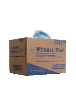 Torkduk WYPALL* X80 BRAG Box blå