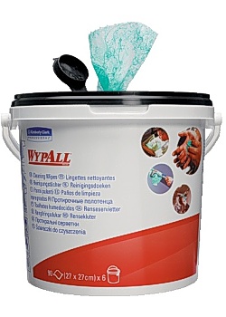Rengöringsdukar WYPALL* grön (90)