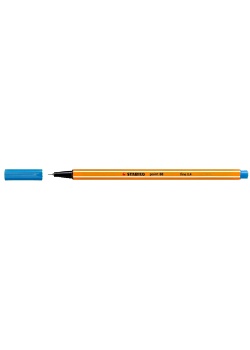Fineliner STABILO Point 88 mellanblå