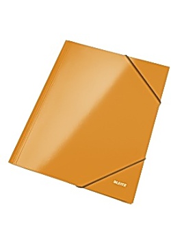 Gummibandsmapp LEITZ WOW A4 orange