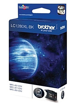 Bläckpatron BROTHER LC1280XLBK svart