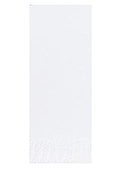 Servett 3-lag 1/8 36x36cm vit (250)