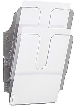 Blankettfack FlexiPlus A5S 2-fack transp