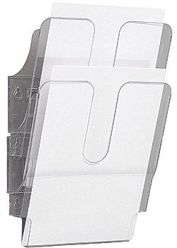 Blankettfack FlexiPlus A4S 2-fack transp