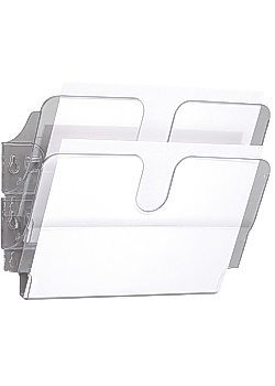 Blankettfack FlexiPlus A4L 2-fack transp