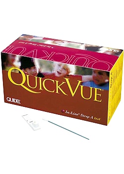 Strep A Quidel Quick Vue dipstick 25/FP