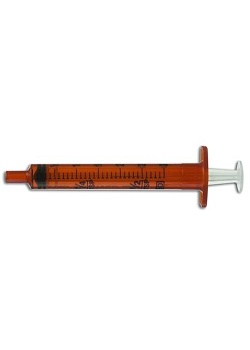 Spruta Oral 5ml amberfärgad 100/FP
