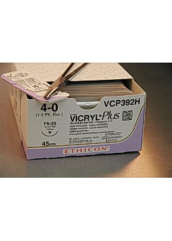 Sutur Vicryl 4-0FS-2S nål 45cm tråd (36)