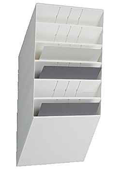 Blankettfack Flexiboxx A4L 6-fack vit